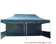 10 x 20 Pop Up Tent - Black